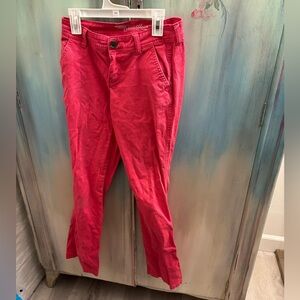 Old Navy Bright Pink Women's Sweetheart bootcut skinny Jeans petite 0